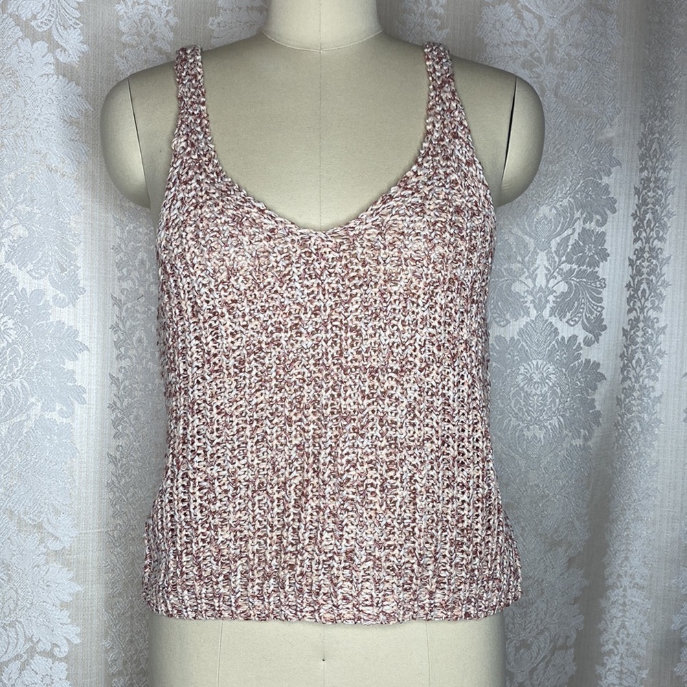 Francesca’s Harper heritage knit tank top